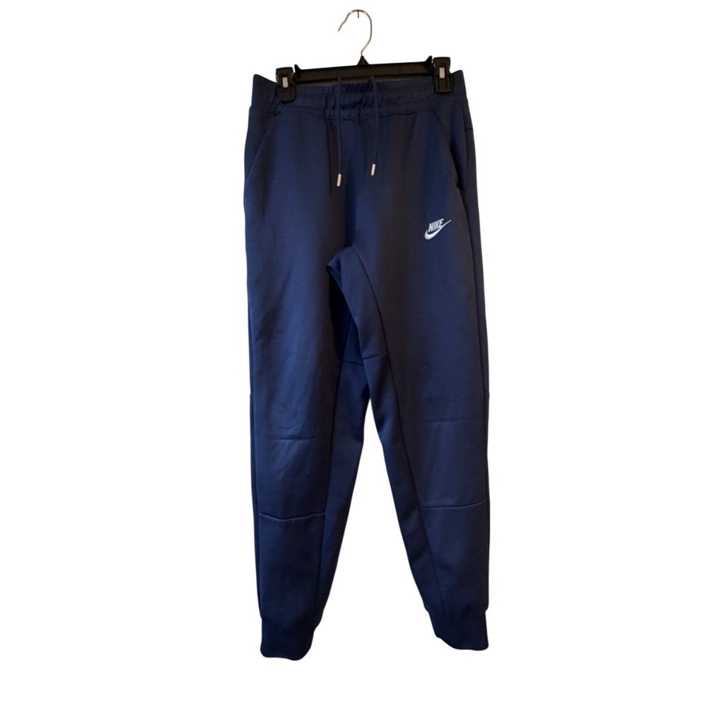 Nike Sportswear Tribute Joggers Mens Small Blue Lightweight Logo